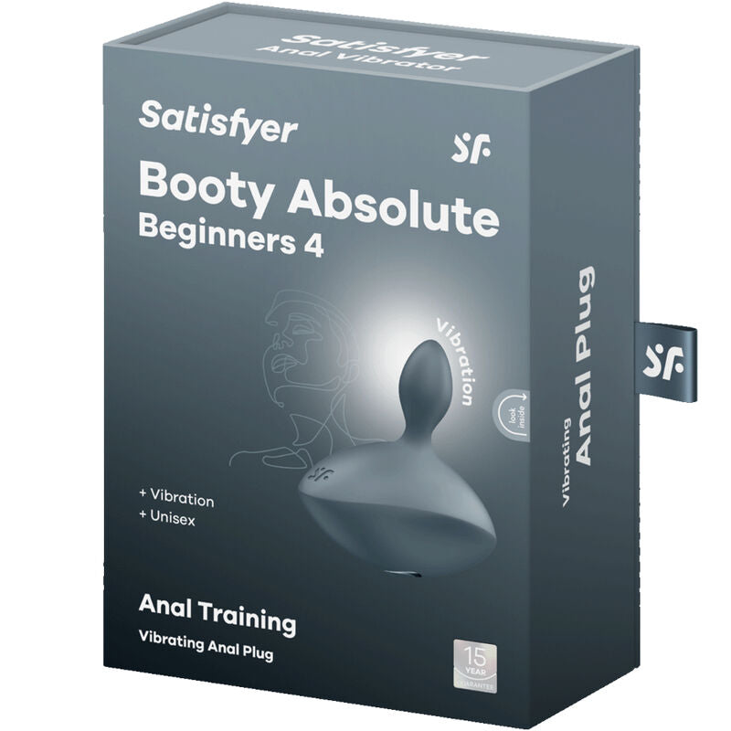 SATISFYER - ABSOLUTE BEGINNERS 4 PLUG ANALE VIBRADOR