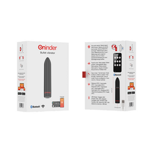 Oninder – Berlin vibrateur bullet noir 9 modes 8,5 x 2 cm - application gratuite