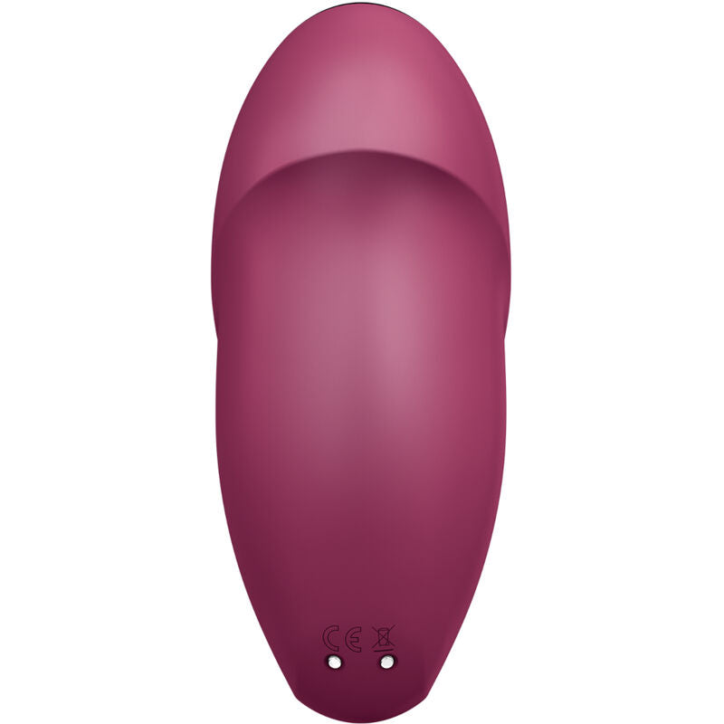 SATISFYER - TAP &amp; CLIMAX 1 VIBRADOR LAY-ON ROJO