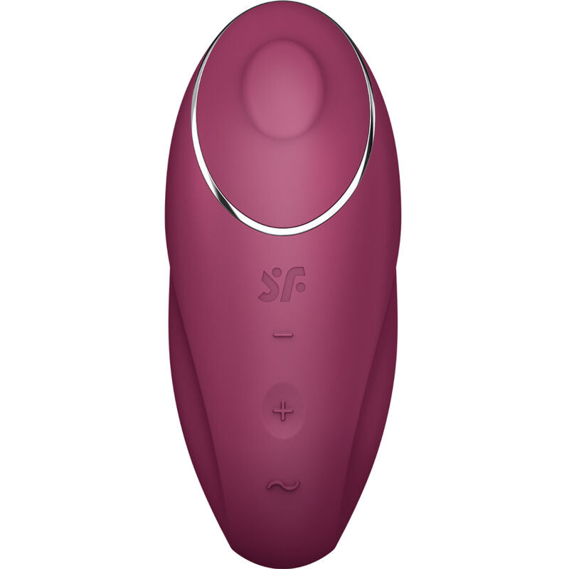 SATISFYER - TAP &amp; CLIMAX 1 VIBRADOR LAY-ON ROJO