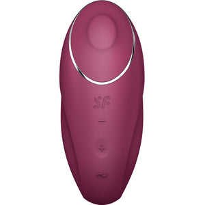 Satisfyer – Tap & climax 1 vibrateur lay-on gris
