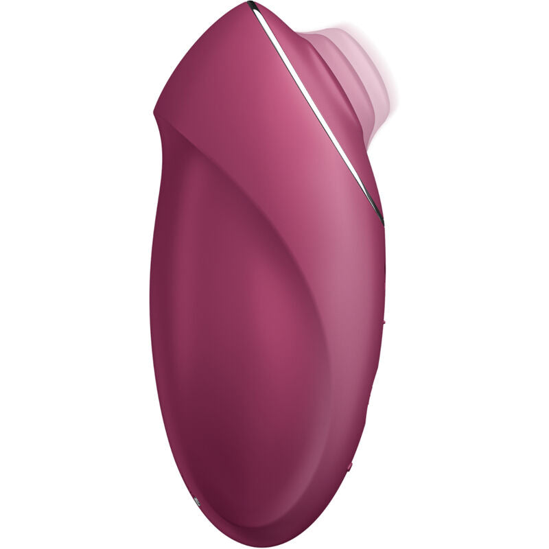SATISFYER - TAP &amp; CLIMAX 1 VIBRADOR LAY-ON ROJO