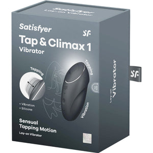 Satisfyer – Tap & climax 1 vibrateur lay-on gris