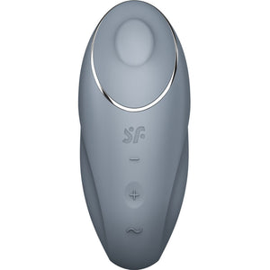Satisfyer – Tap & climax 1 vibrateur lay-on gris