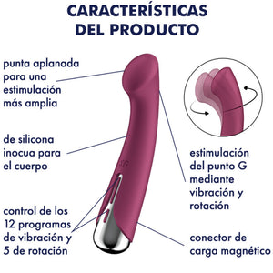SATISFYER SPINNING G-SPOT 1 BLUE