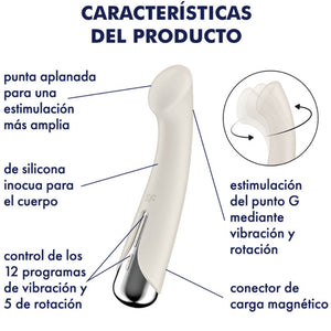 SATISFYER SPINNING G-SPOT 1 BLUE