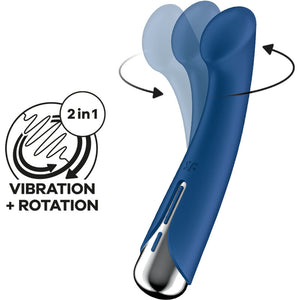 SATISFYER SPINNING G-SPOT 1 BLUE