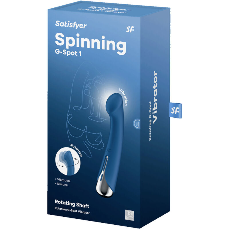 TEVREDENHEID - SPINNING G-SPORT 1 VIBRADOR ROTADOR ROJO
