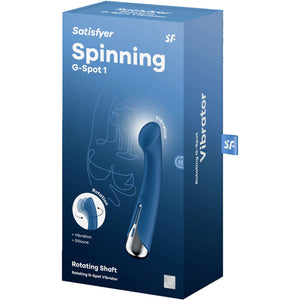 SATISFYER SPINNING G-SPOT 1 BLUE