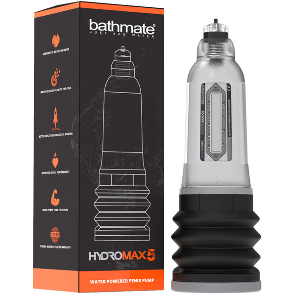 Bathmate – Hydromax 5, pompe hydraulique transparente