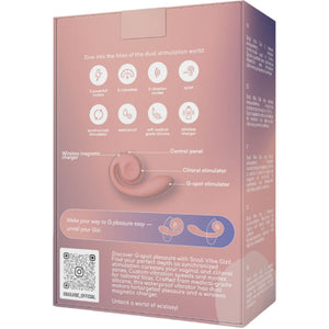 Snail Vibe – Stimulateur double gizi turquoise