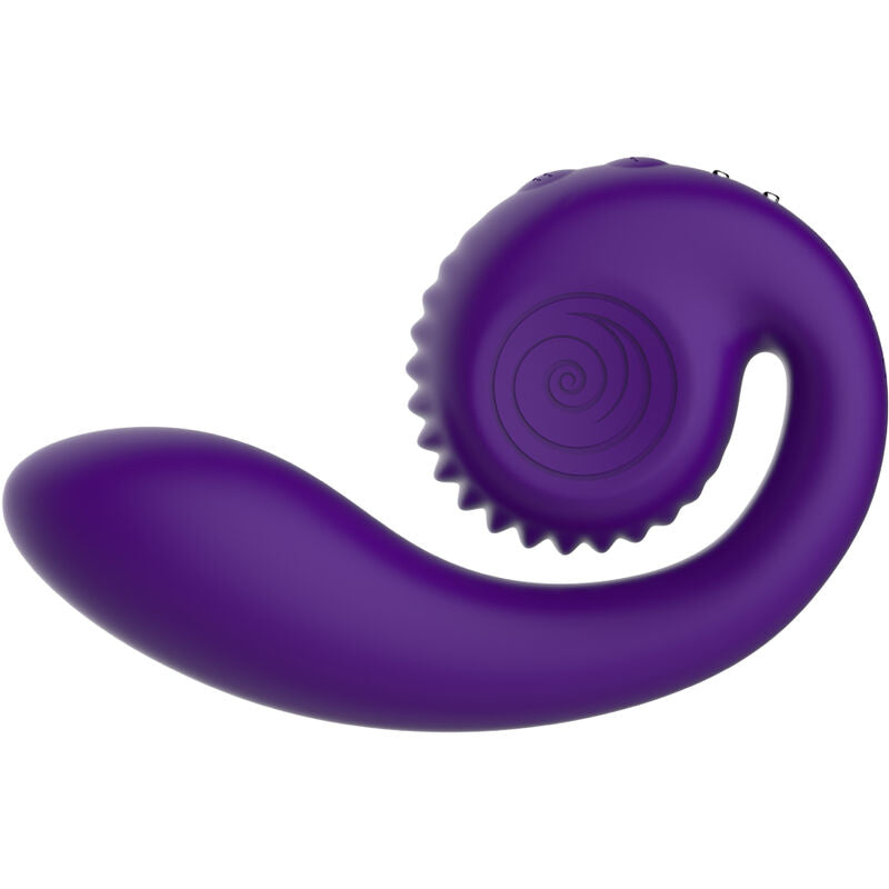 SNAIL VIBE - STIMULATEUR DOUBLE GIZI TURQUOISE