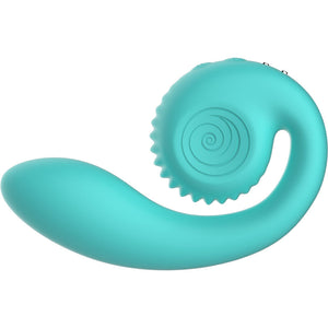 Snail Vibe – Stimulateur double gizi turquoise