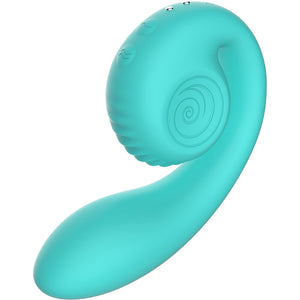 Snail Vibe – Stimulateur double gizi turquoise