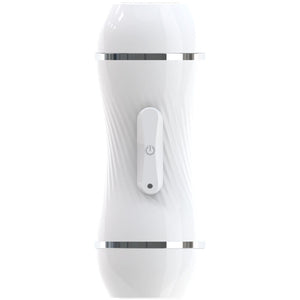 Armony – Masturbateur double vibrateur vagin et bouche blanc