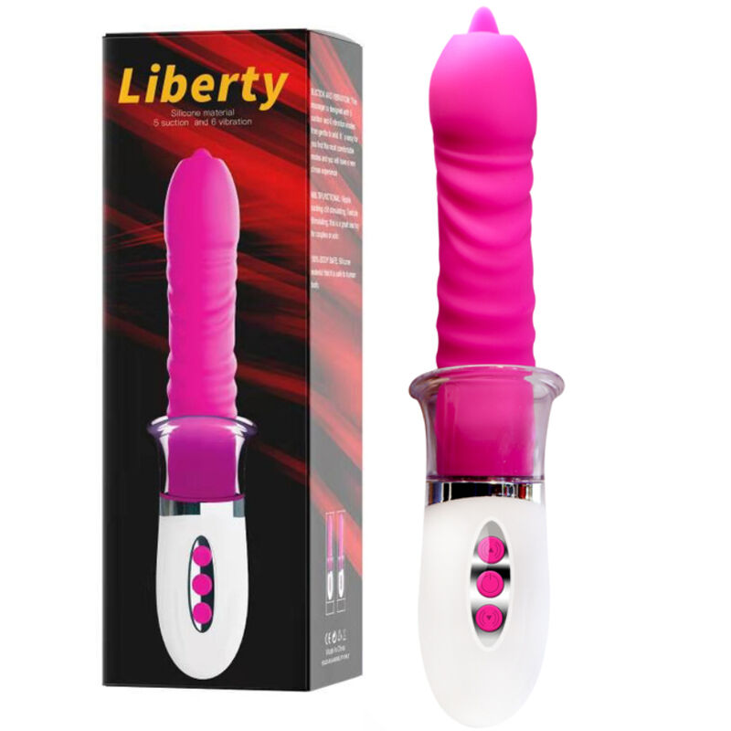 ARMONY - LIBERTY VIBRADOR &amp; THRUSTING WITH LENGUA