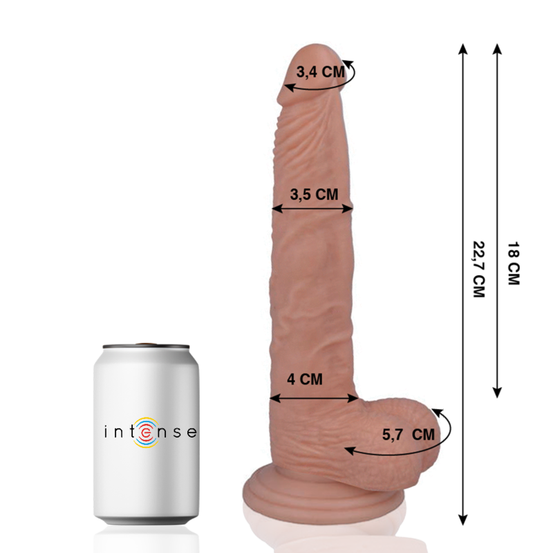 MR INTENSE - 29 PEN REALISTISCH 22,7 CM -O- 3,5 CM