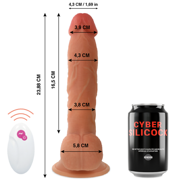 Cyber Silicock – Télécommande réaliste master ben 23.88 cm -o- 4.3 cm