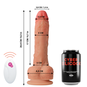 Cyber Silicock – Télécommande réaliste mr rick 20.9 cm -o- 4 cm