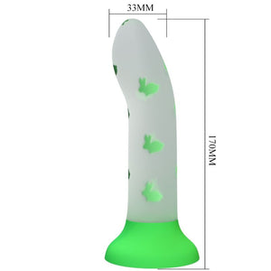 Pretty Love – Gode magique nightfall sans vibration vert lumineux