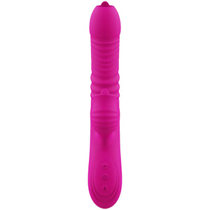 Armony – Vibrateur multifonction double langue fanny effet chaleur fuchsia