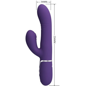 Pretty Love – Vibrateur multifonction g-spot violet