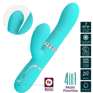 Pretty Love – Vibrateur multifonction g-spot vert aqua