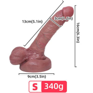 Armony – Gode réaliste en silicone liquide 13 cm