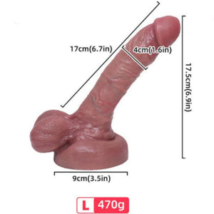 Armony – Gode réaliste en silicone liquide 17 cm