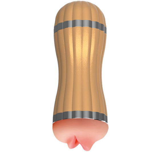 ARMONY - BEVIS MASTURBADOR DOBLE VAGINA &amp; BOCA DORADO