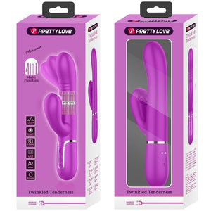Pretty Love – Vibrateur multifonction g-spot fuchsia