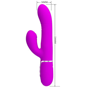 Pretty Love – Vibrateur multifonction g-spot fuchsia