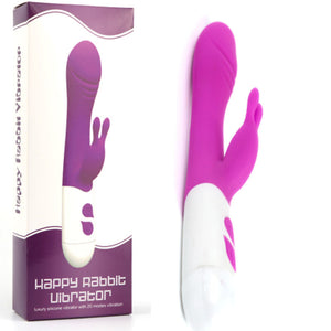 Armony – Vibrateur happy & stimulateur de lapin violet