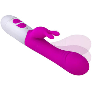 Armony – Vibrateur happy & stimulateur de lapin violet
