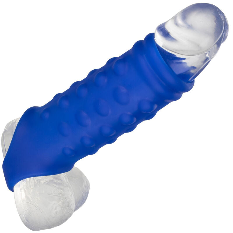 CALEXOTICS - ADMIRAAL KRALEN FUNDA PENE SILICONA LÍQUIDA AZUL