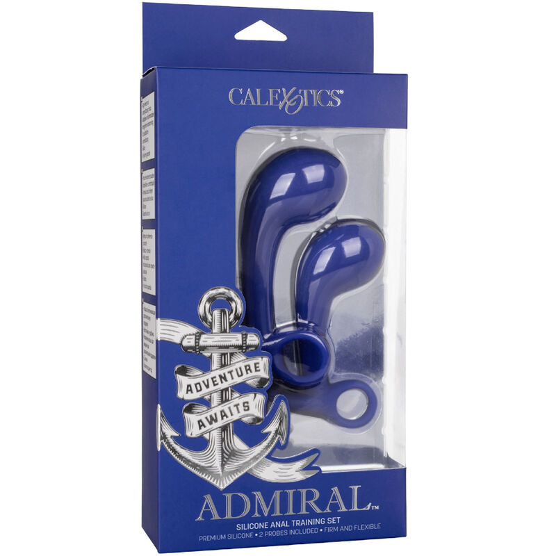 CALEXOTICS - ADMIRAL SET 2 ANAAL PLUG ZWART