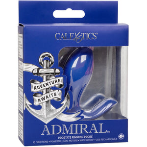 CalExotics – Admiral stimulateur et vibrateur de prostate rimming bleu