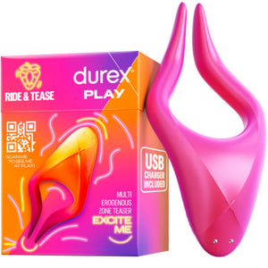 Durex – Jouet multi-stimulateur ride & tease