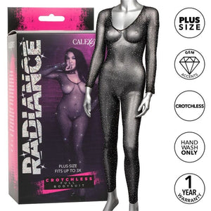 Bodystocking ouvert grande taille
