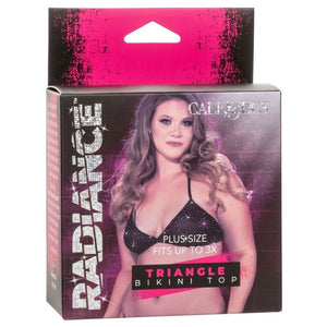 CalExotics – Radiance haut de bikini triangle rhin grande taille