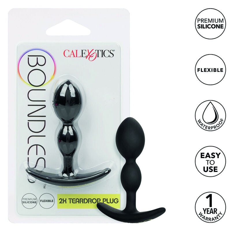 CALEXOTICS - BOUNDLESS ANAL PLUG LGRIMA 2X