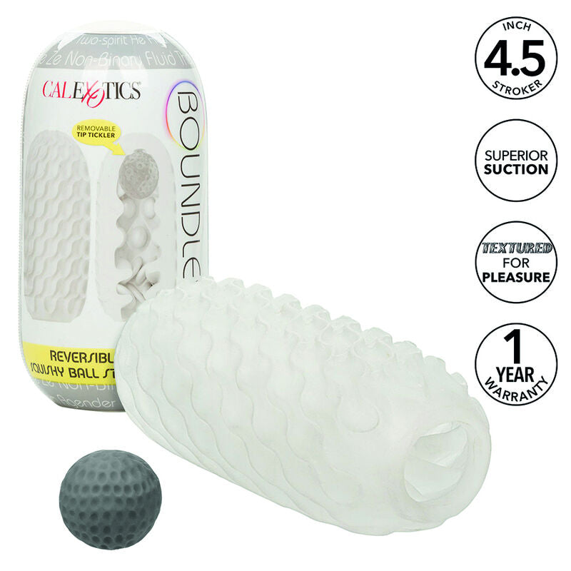 CALEXOTICS - BOUNDLESS STROKER BLANDO REVERSIBLE GRAY