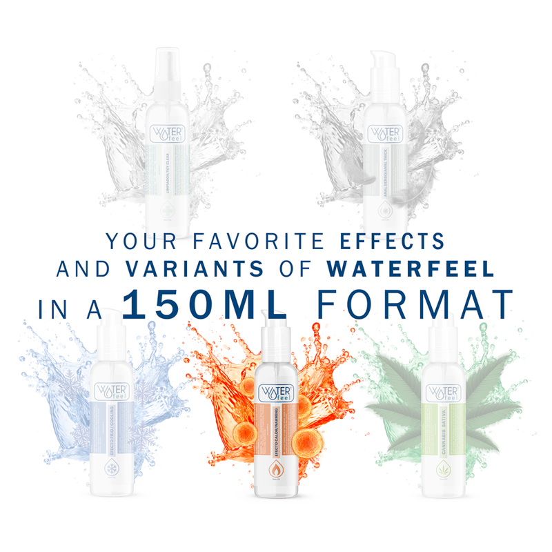 WATERFEEL - SMEERMIDDEL EFECTO CALOR 150 ML