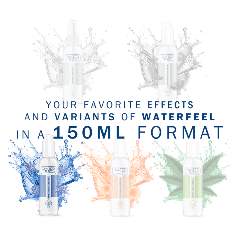 WATERFEEL - SMEERMIDDEL EFECTO FRIO 150 ML