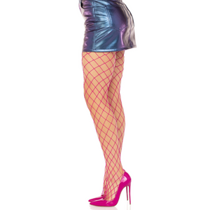 Leg Avenue – Collants résille diamant violet