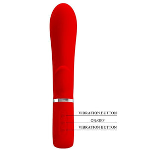Pretty Love – Vibrateur multifonction g-spot thomas rouge