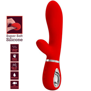 Pretty Love – Vibrateur multifonction g-spot thomas rouge