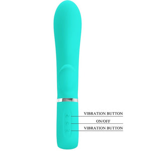 Pretty Love – Vibrateur multifonction g-spot thomas vert aqua