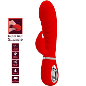 Pretty Love – Vibrateur multifonction g-spot prescott rouge