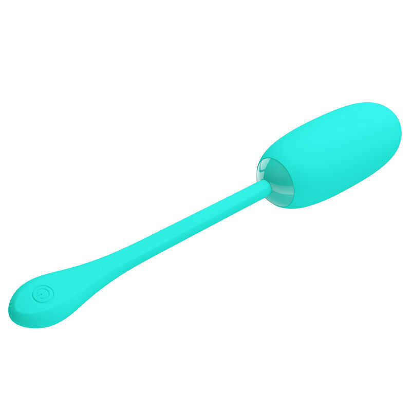 PRETTY LOVE - JULIUS HUEVO WATERPROOF &amp; RECHARGEABLE VIBRADOR VERDE AGUA